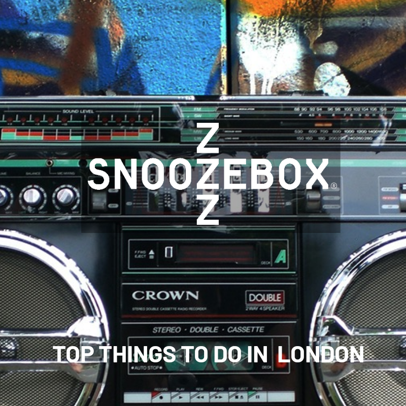 Street art and cassette player London