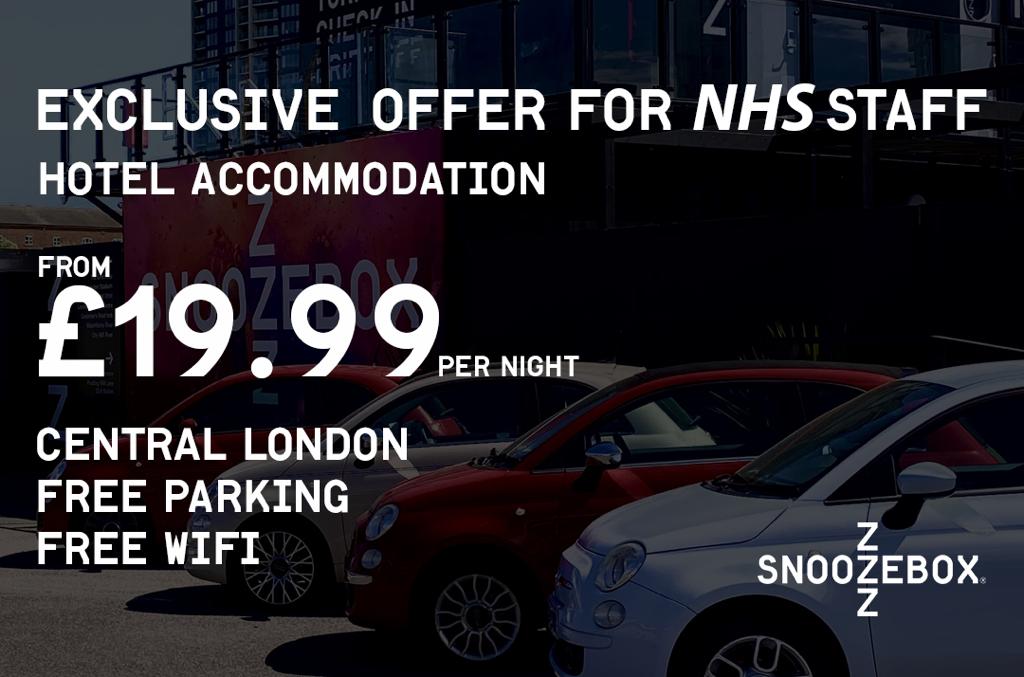 Exclusive NHS Offer at Snoozebox